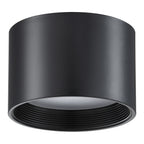 Reel LED Flush Mount, Black