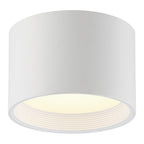 Reel LED Flush Mount, White