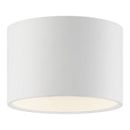 Reel LED Flush Mount, White