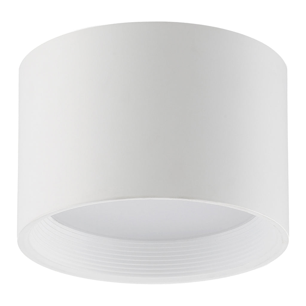 Reel LED Flush Mount, White