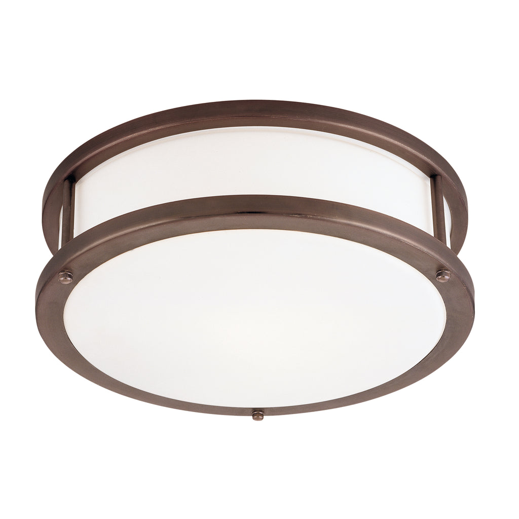 Access Lighting Conga LED Flush Mount, Bronze / 16"