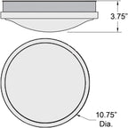 Access Lighting Orion LED Flush Mount, image 8