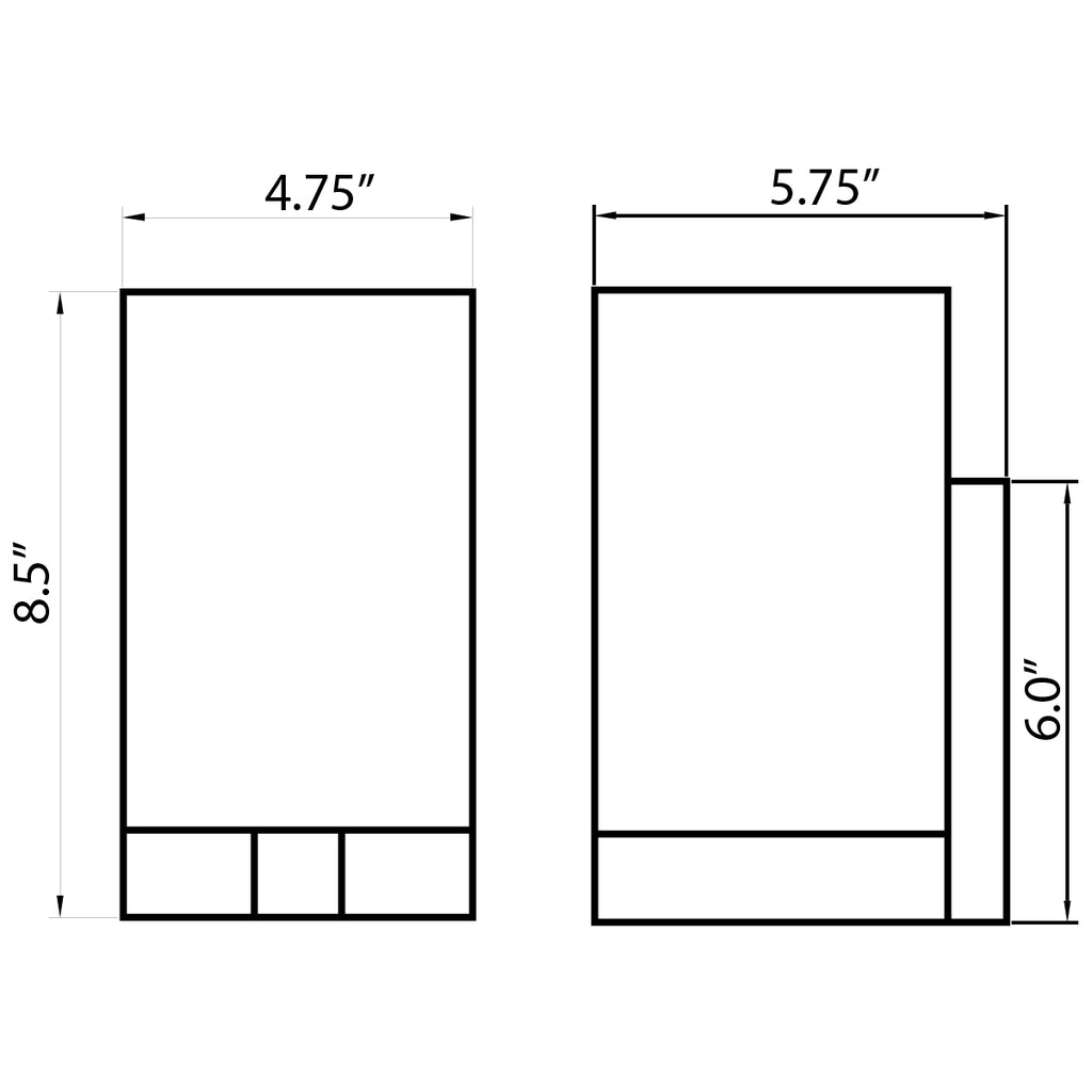 Access Lighting Archi 1 Light Wall Sconce & Vanity, image 3