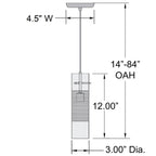 Access Lighting Spartan LED Pendant, image 2
