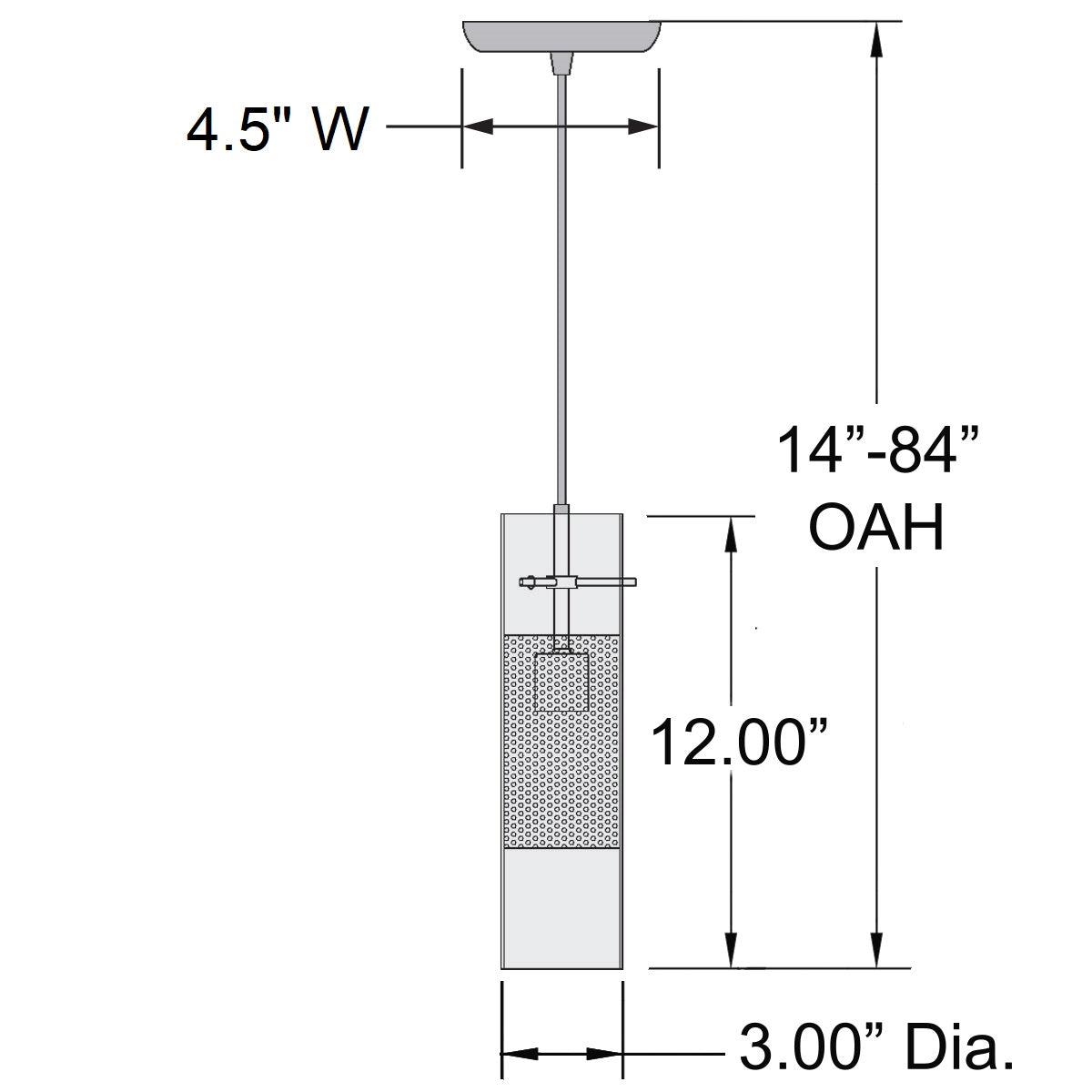Access Lighting Spartan LED Pendant, image 2