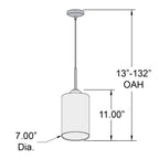 Access Lighting Simplicite Pendant, 5W, image 3