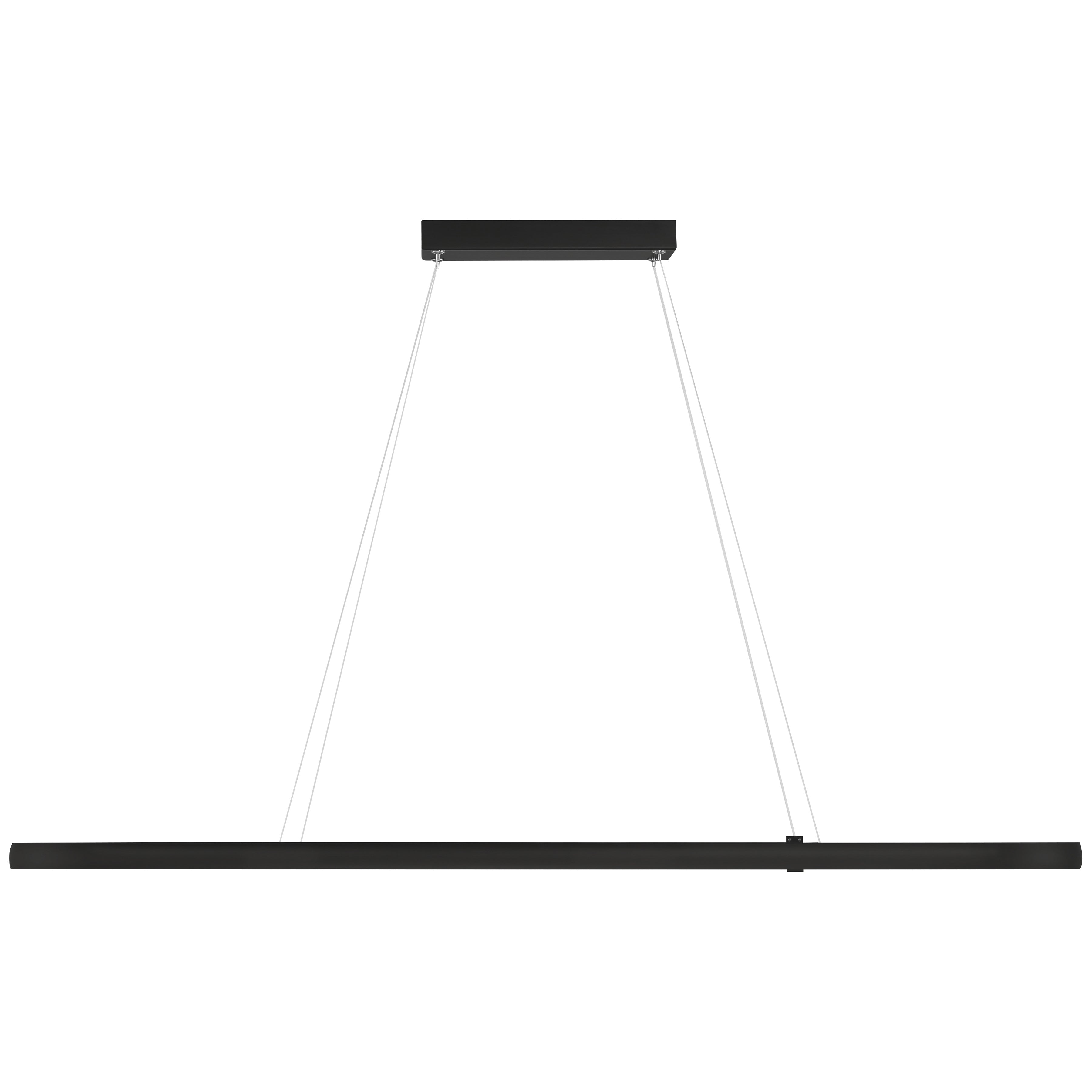 Ravello Dual Voltage LED Pendant, Matte Black / 13"