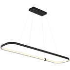 Ravello Dual Voltage LED Pendant, Matte Black / 13"