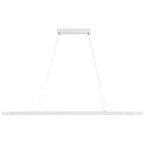 Ravello Dual Voltage LED Pendant, Matte White / 13"