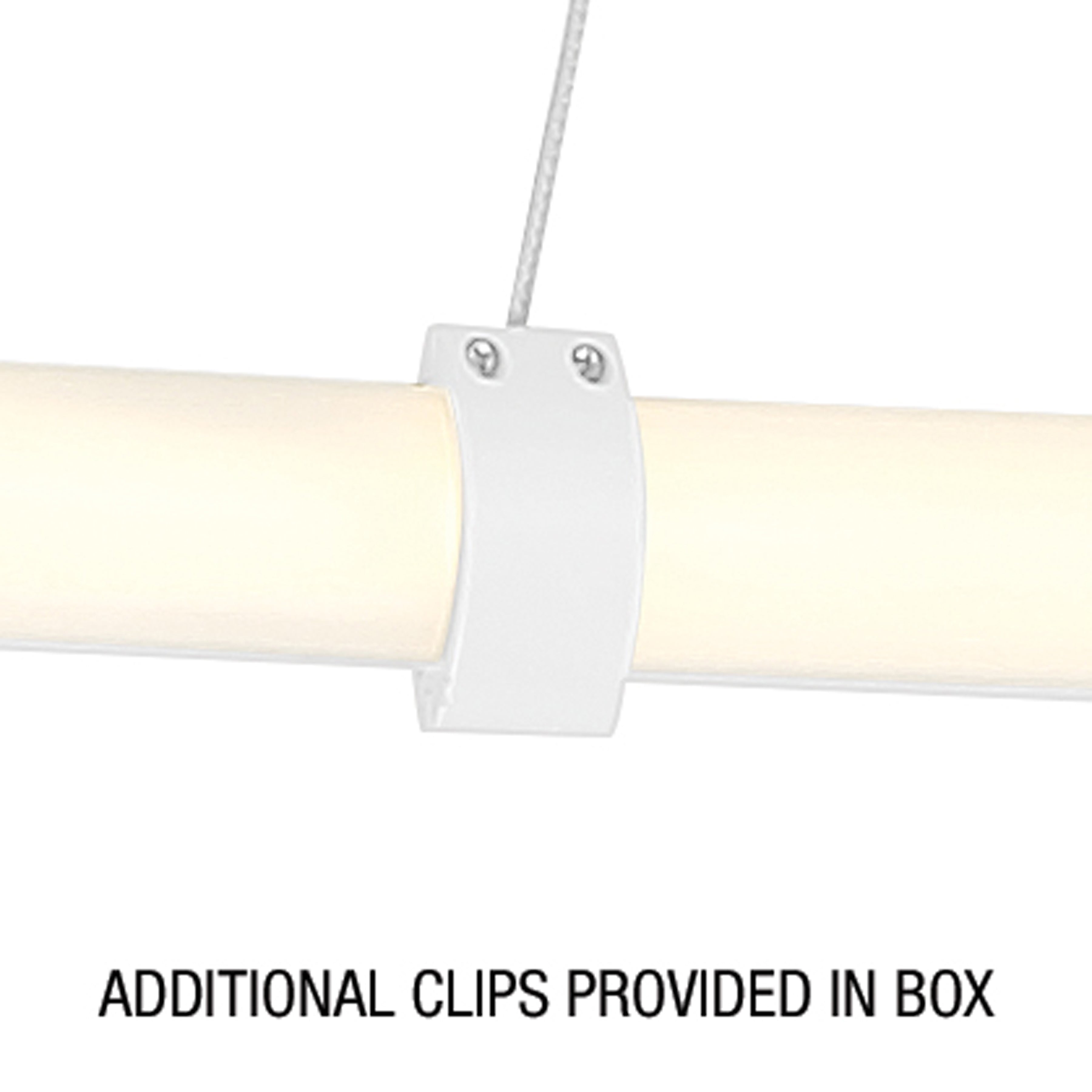 Ravello Dual Voltage LED Pendant, Matte White / 13"