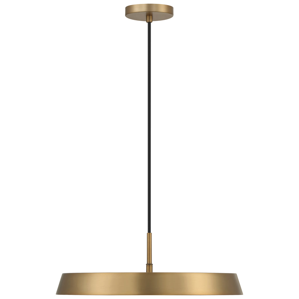 Tallinn 3CCT LED Pendant, Brushed Gold