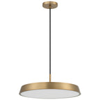Tallinn 3CCT LED Pendant, Brushed Gold