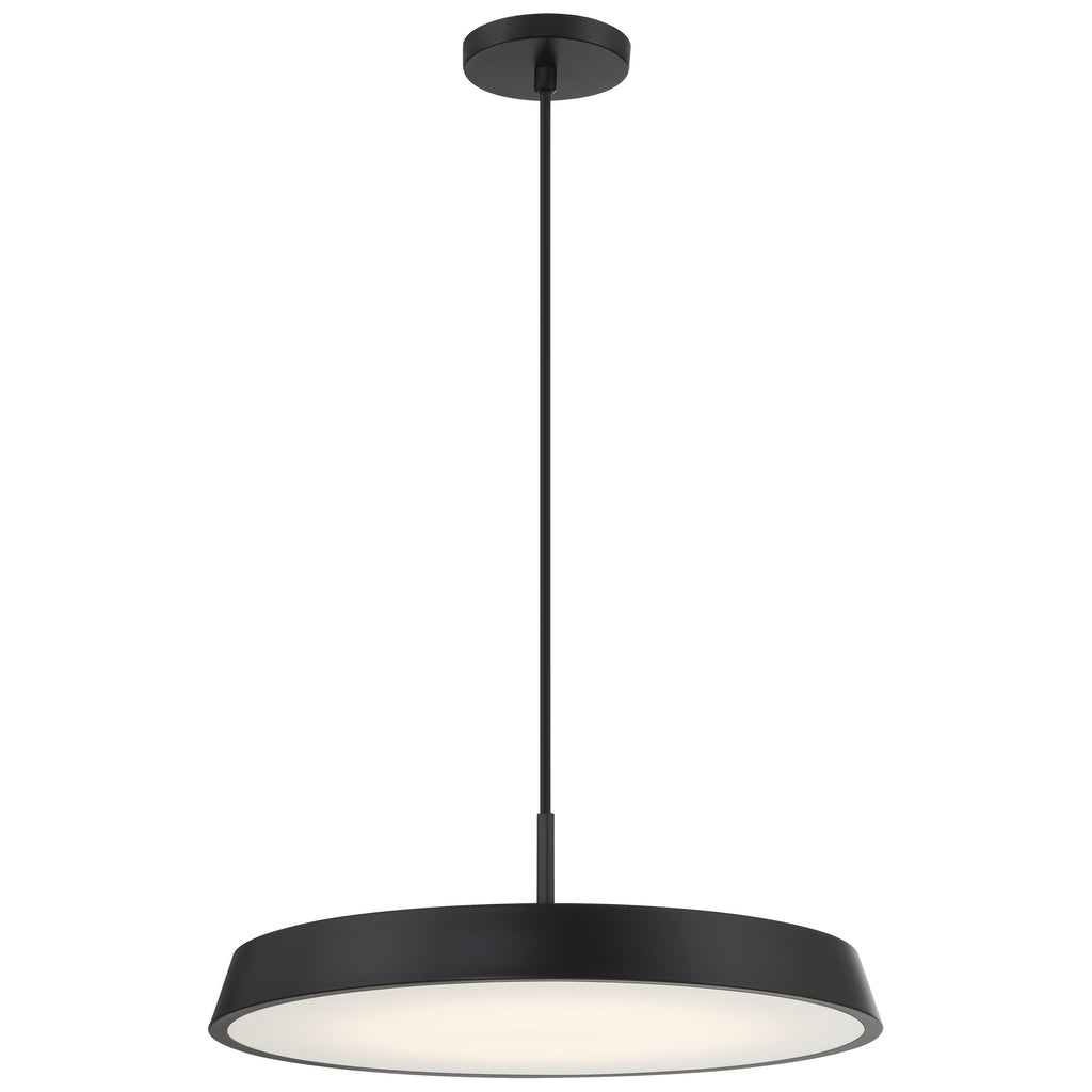 Tallinn 3CCT LED Pendant, Matte Black