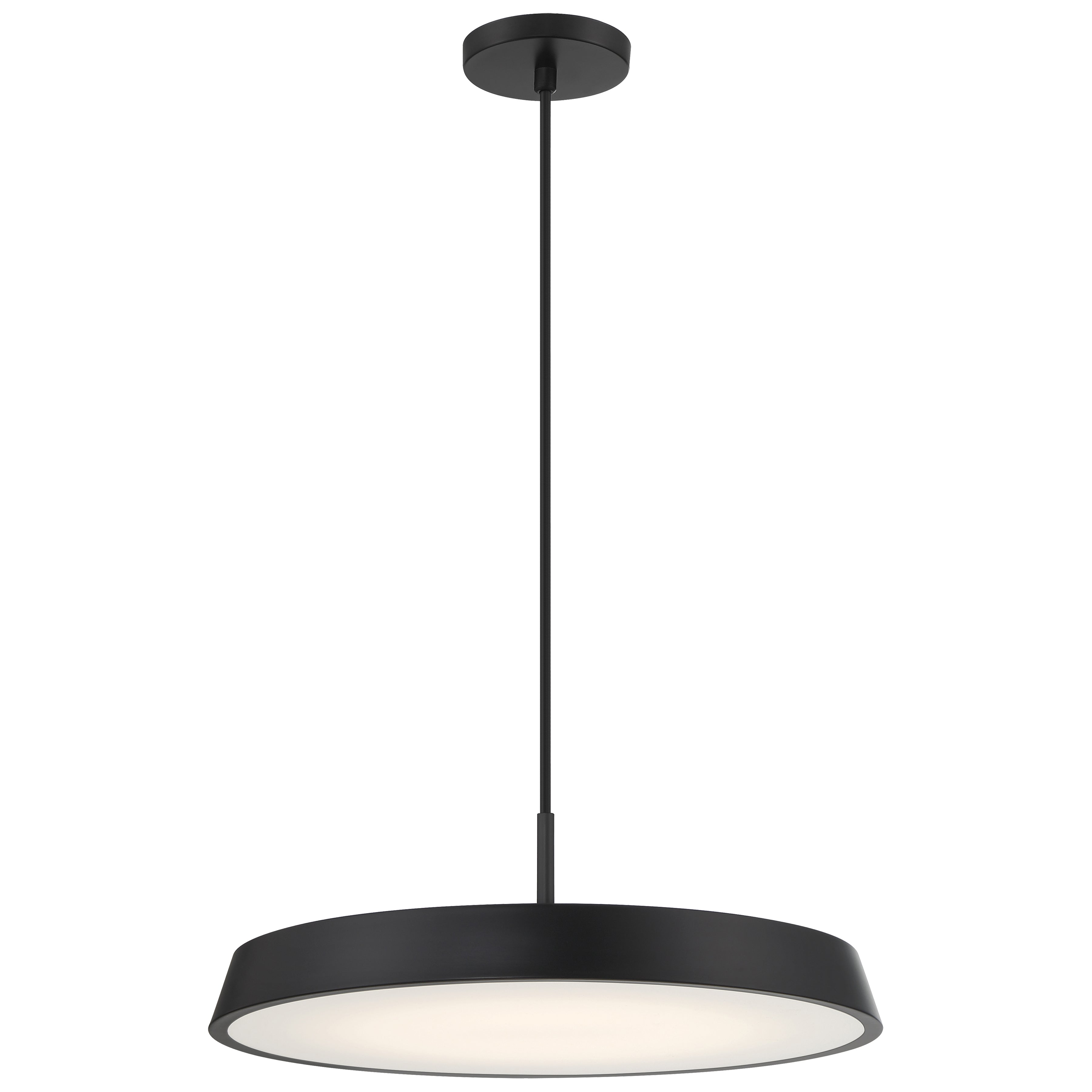 Tallinn 3CCT LED Pendant, Matte Black