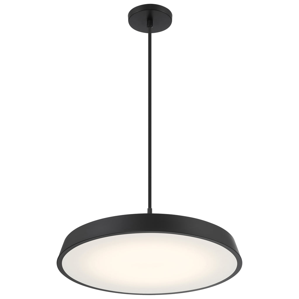 Tallinn 3CCT LED Pendant, Matte Black