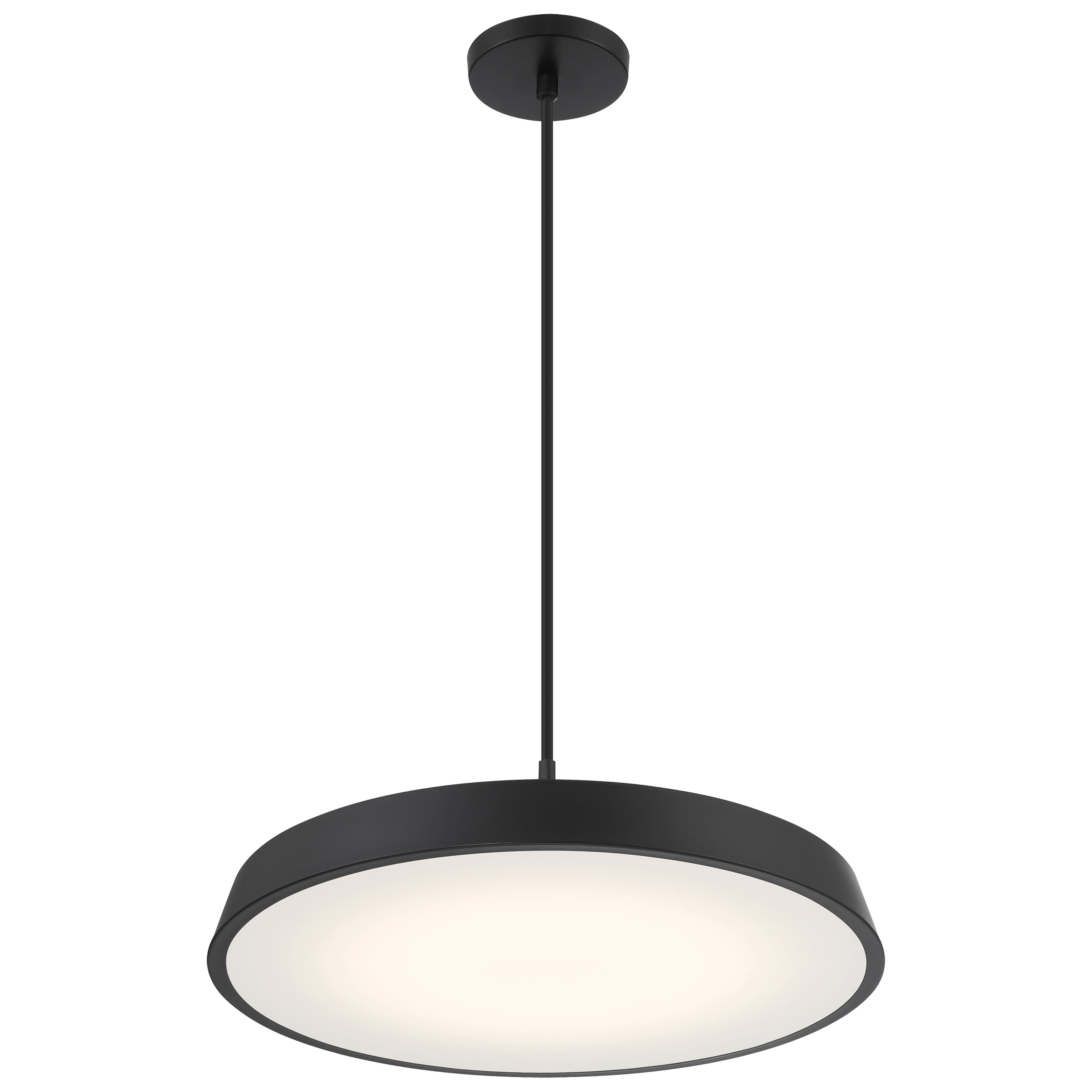 Tallinn 3CCT LED Pendant, Matte Black