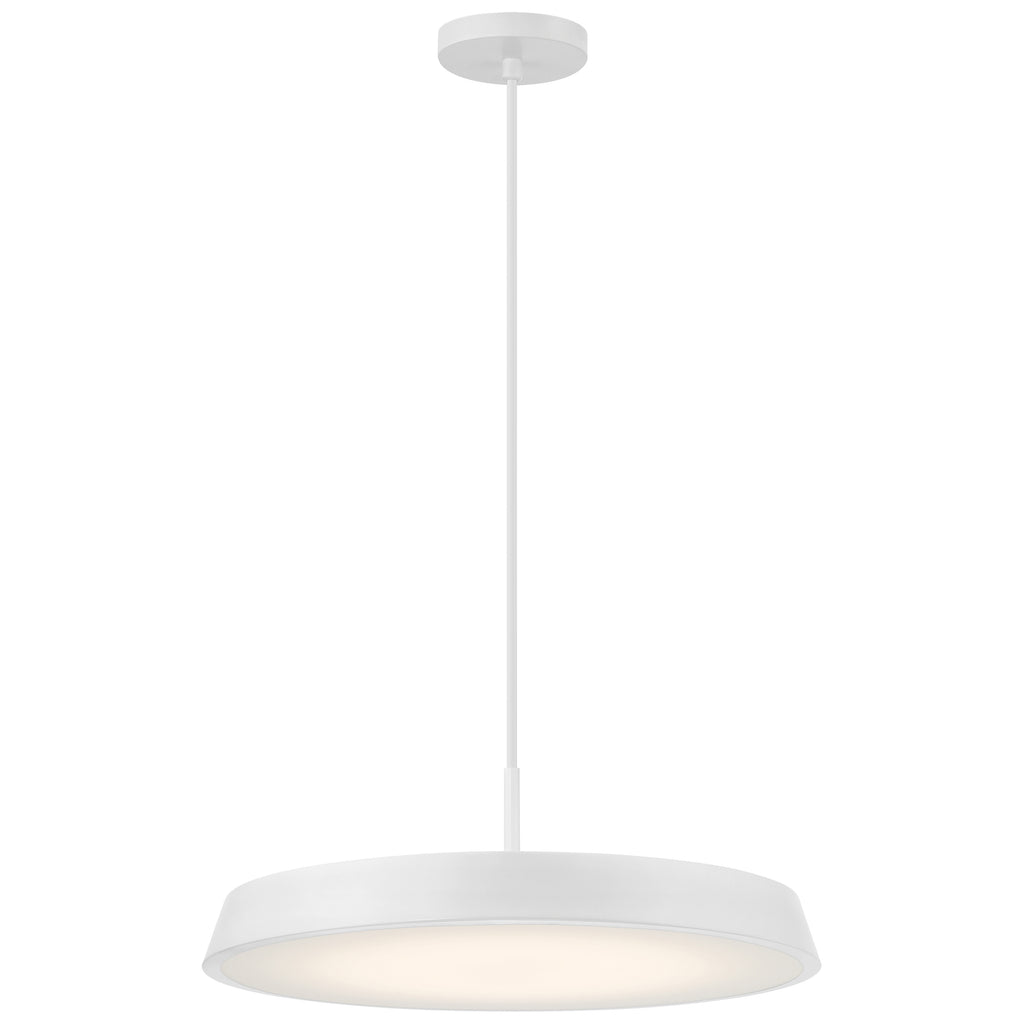 Tallinn 3CCT LED Pendant, Matte White
