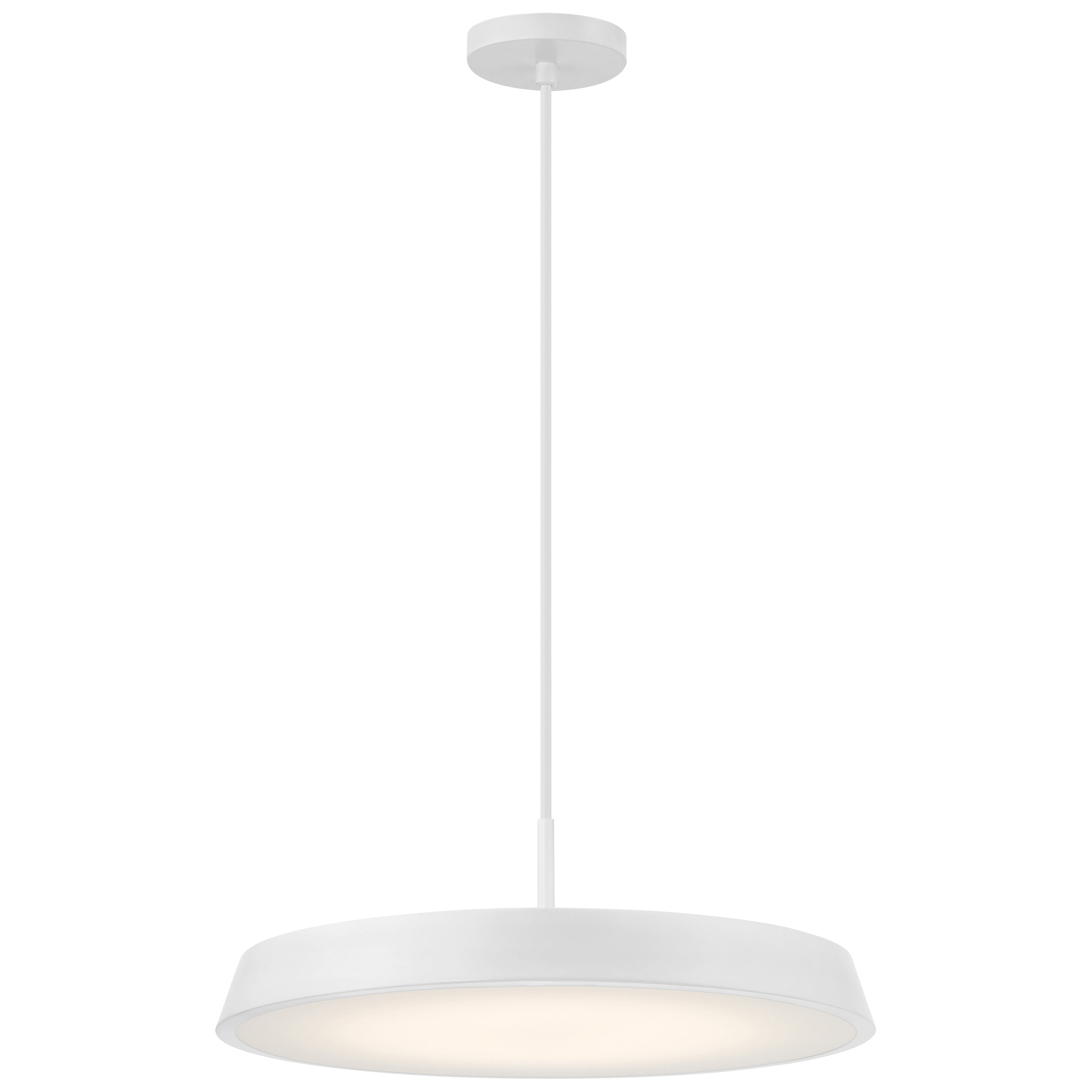 Tallinn 3CCT LED Pendant, Matte White