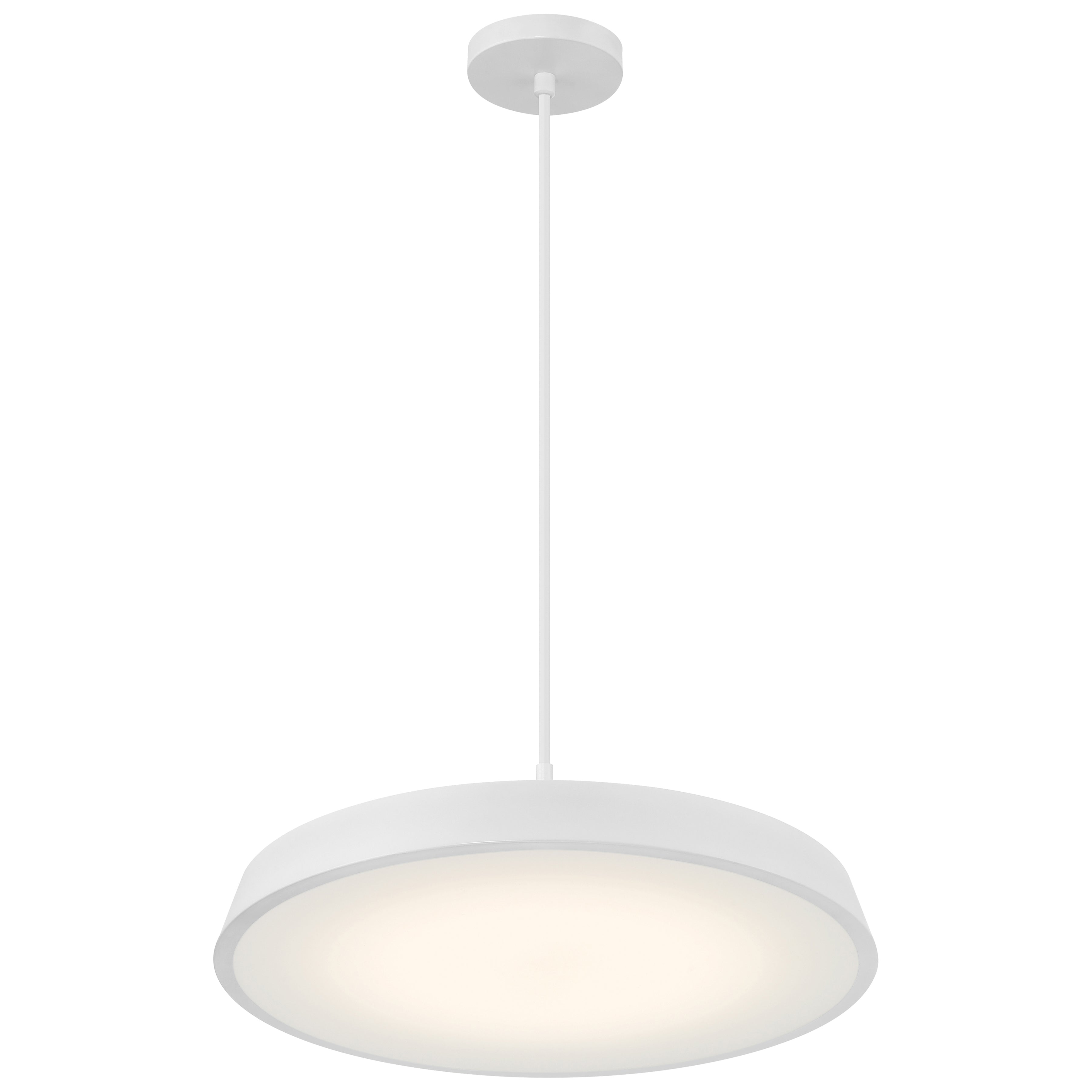 Tallinn 3CCT LED Pendant, Matte White
