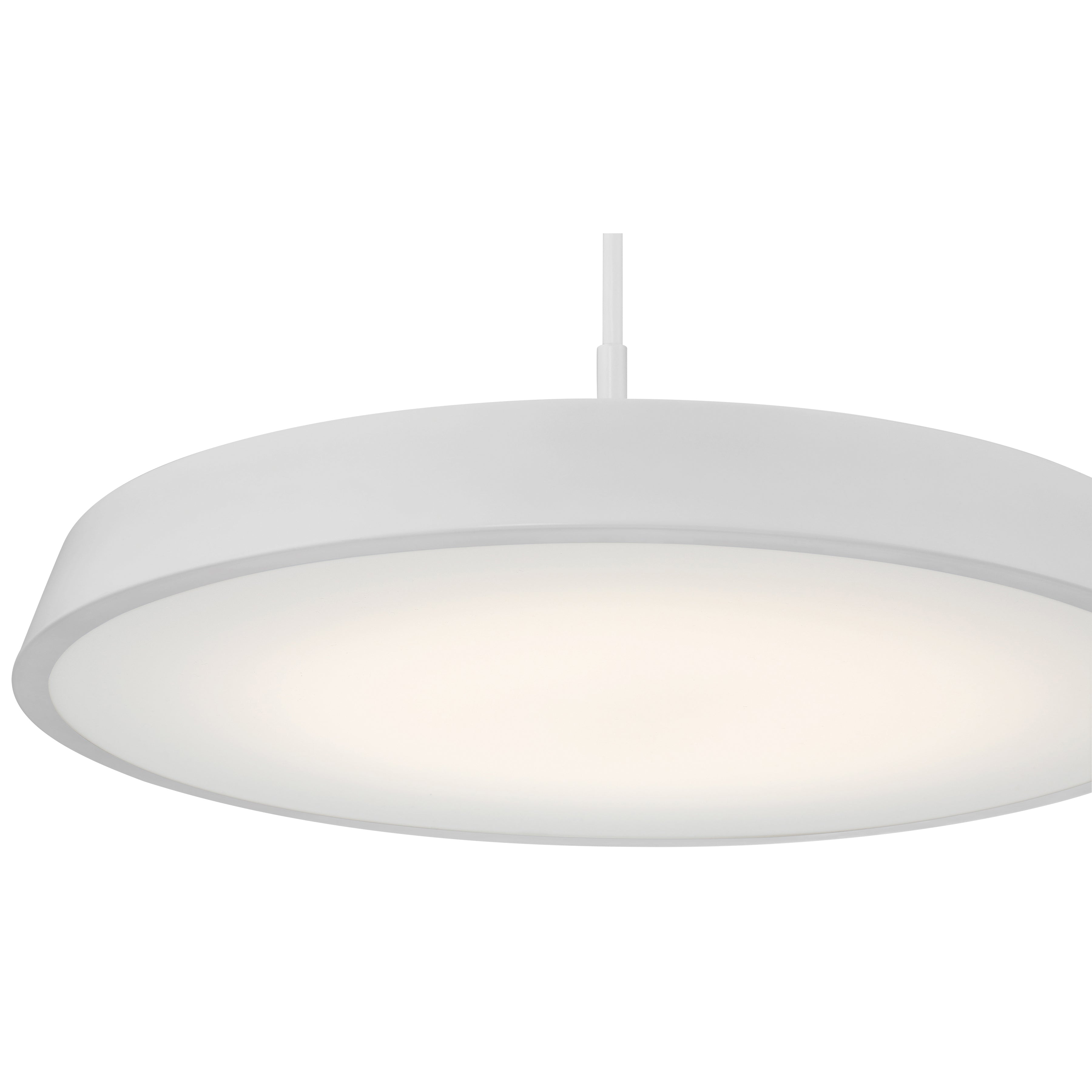 Tallinn 3CCT LED Pendant, Matte White