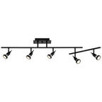Access Lighting Viper 5 Light Adjustable LED Track, Black