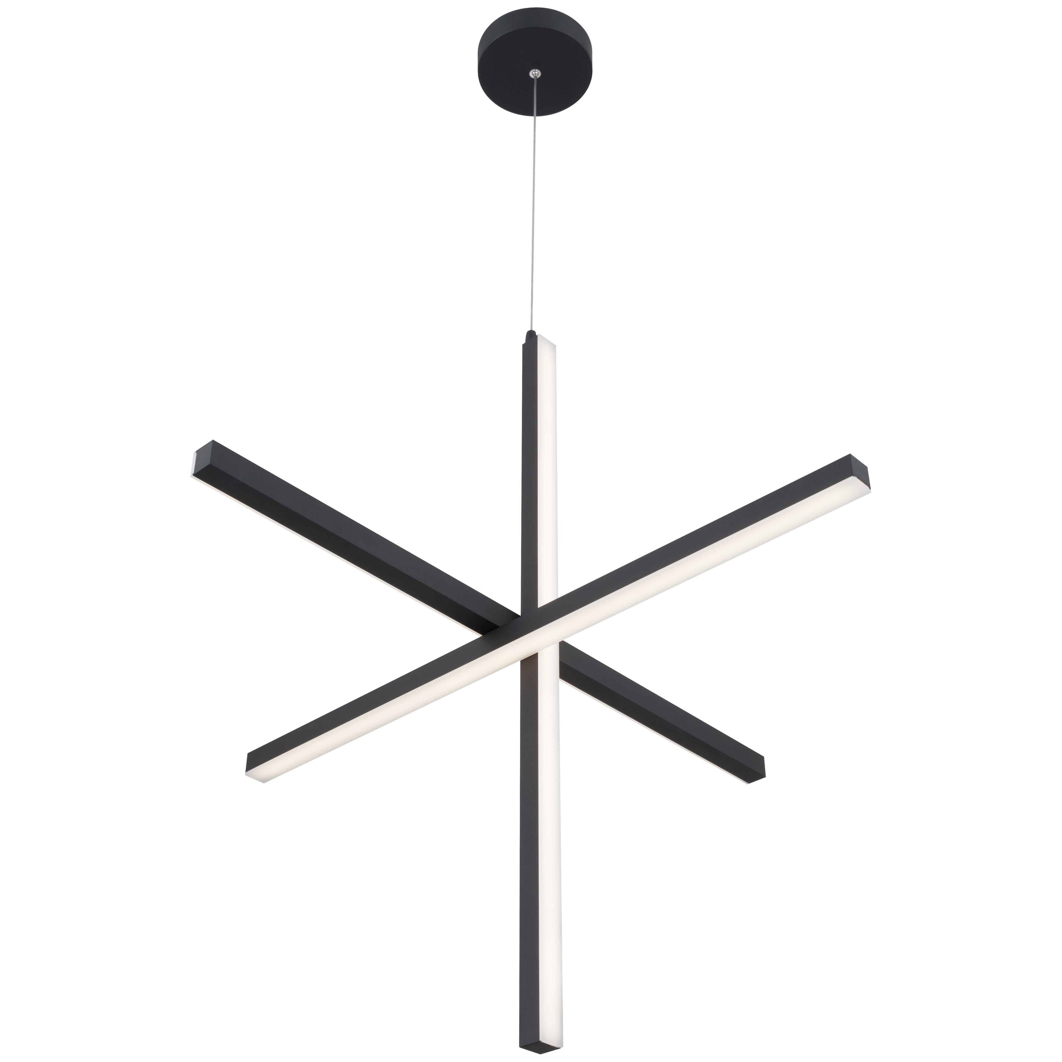 Vega LED Pendant, Black