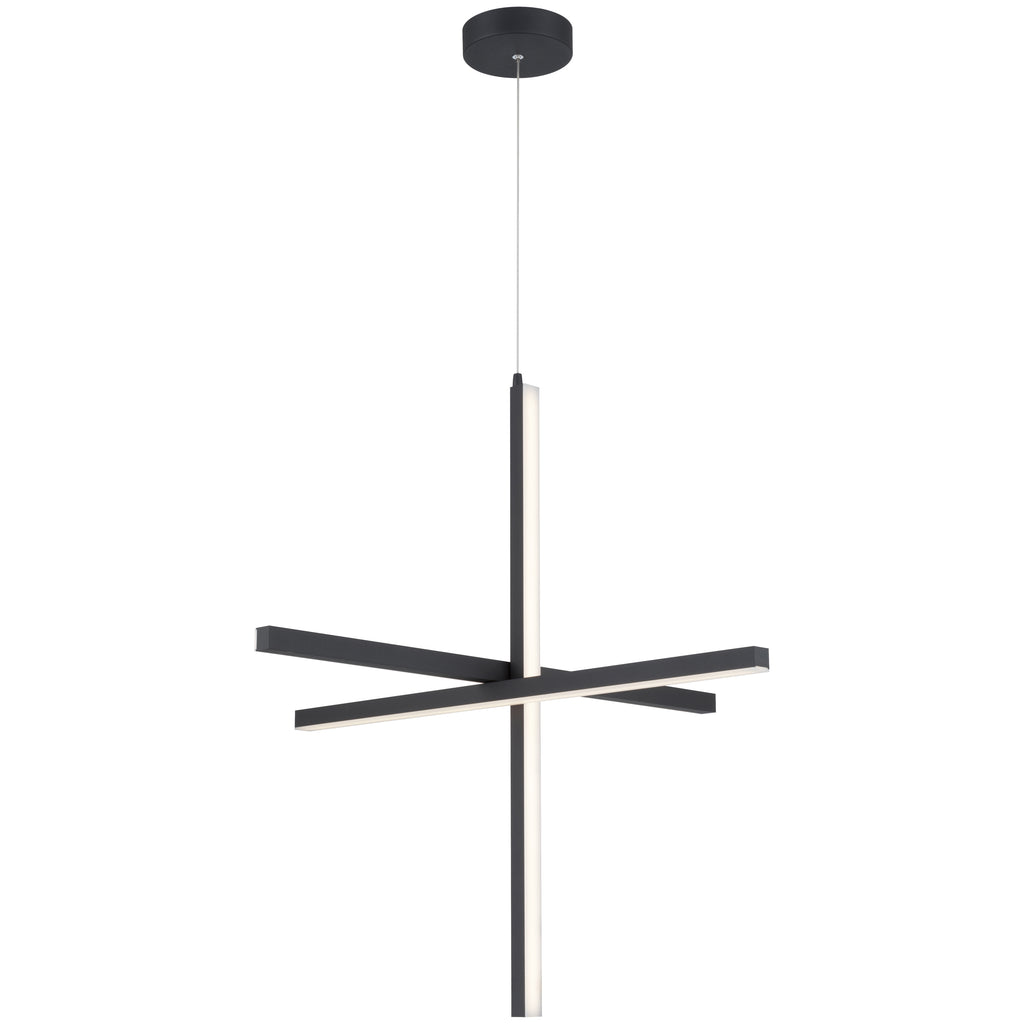 Vega LED Pendant, Black