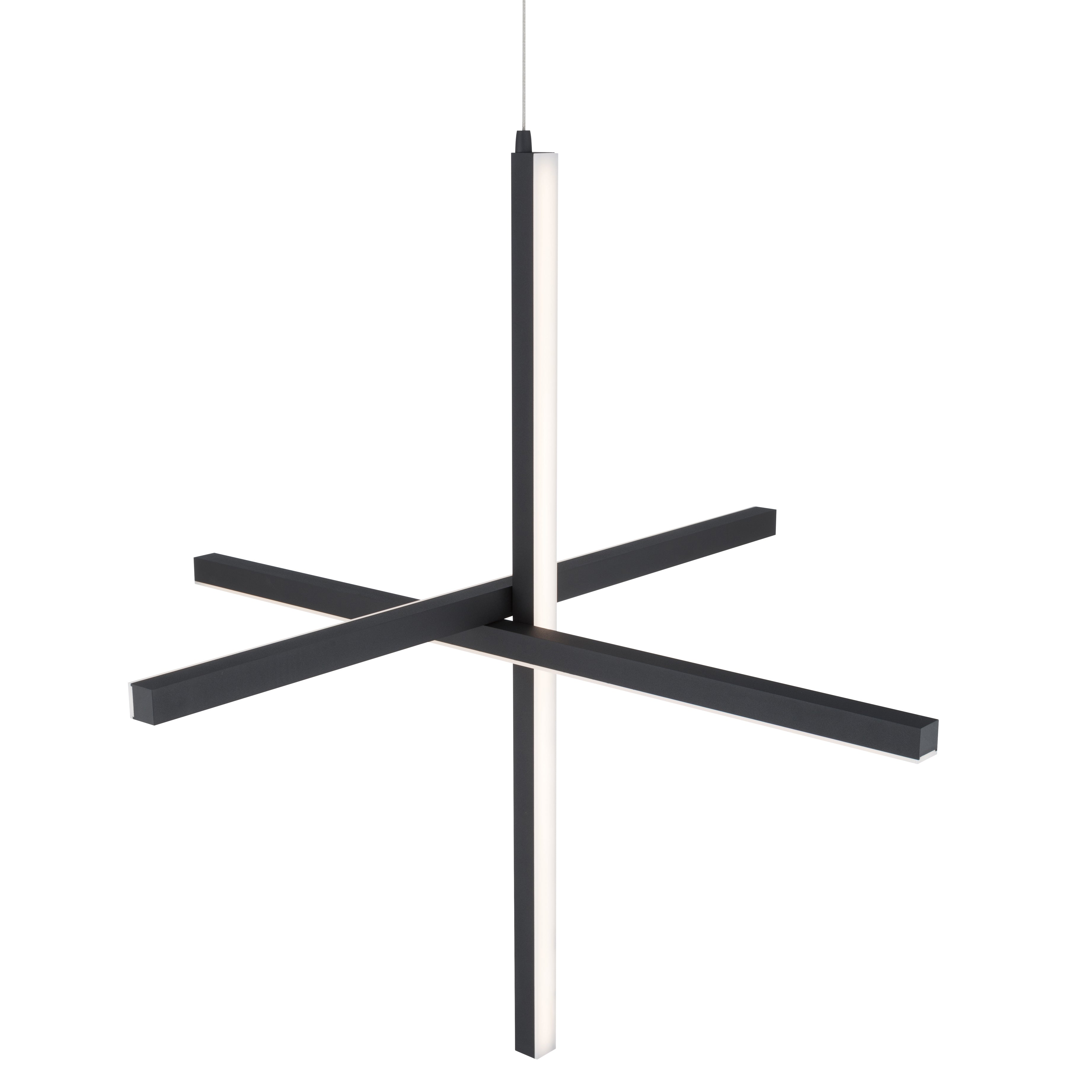 Vega LED Pendant, Black