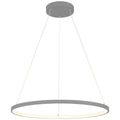 Anello Dual Voltage LED Pendant, Gray / 31.5"