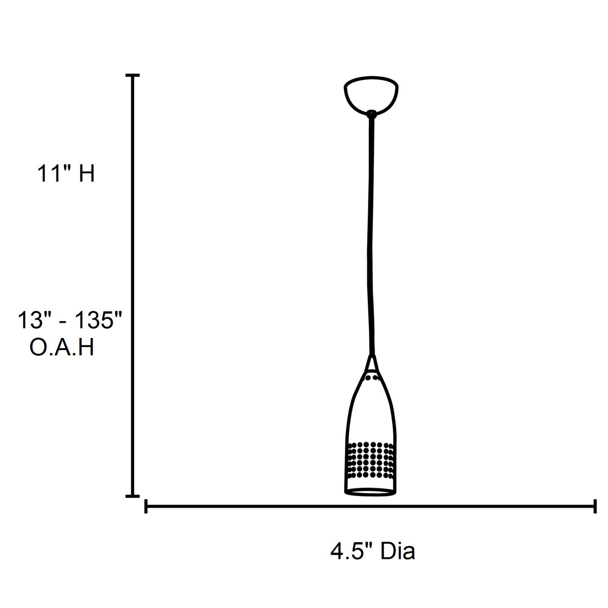 Access Lighting Tomahawk LED Pendant, image 2