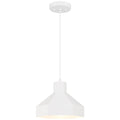 Poly 1 Light Pendant, Matte White