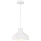 Poly 1 Light Pendant, Matte White