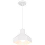 Poly 1 Light Pendant, Matte White