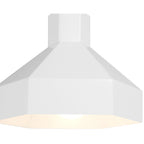 Poly 1 Light Pendant, Matte White