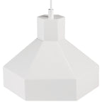 Poly 1 Light Pendant, Matte White