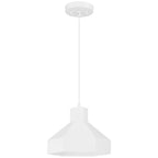 Poly 1 Light Pendant, Matte White