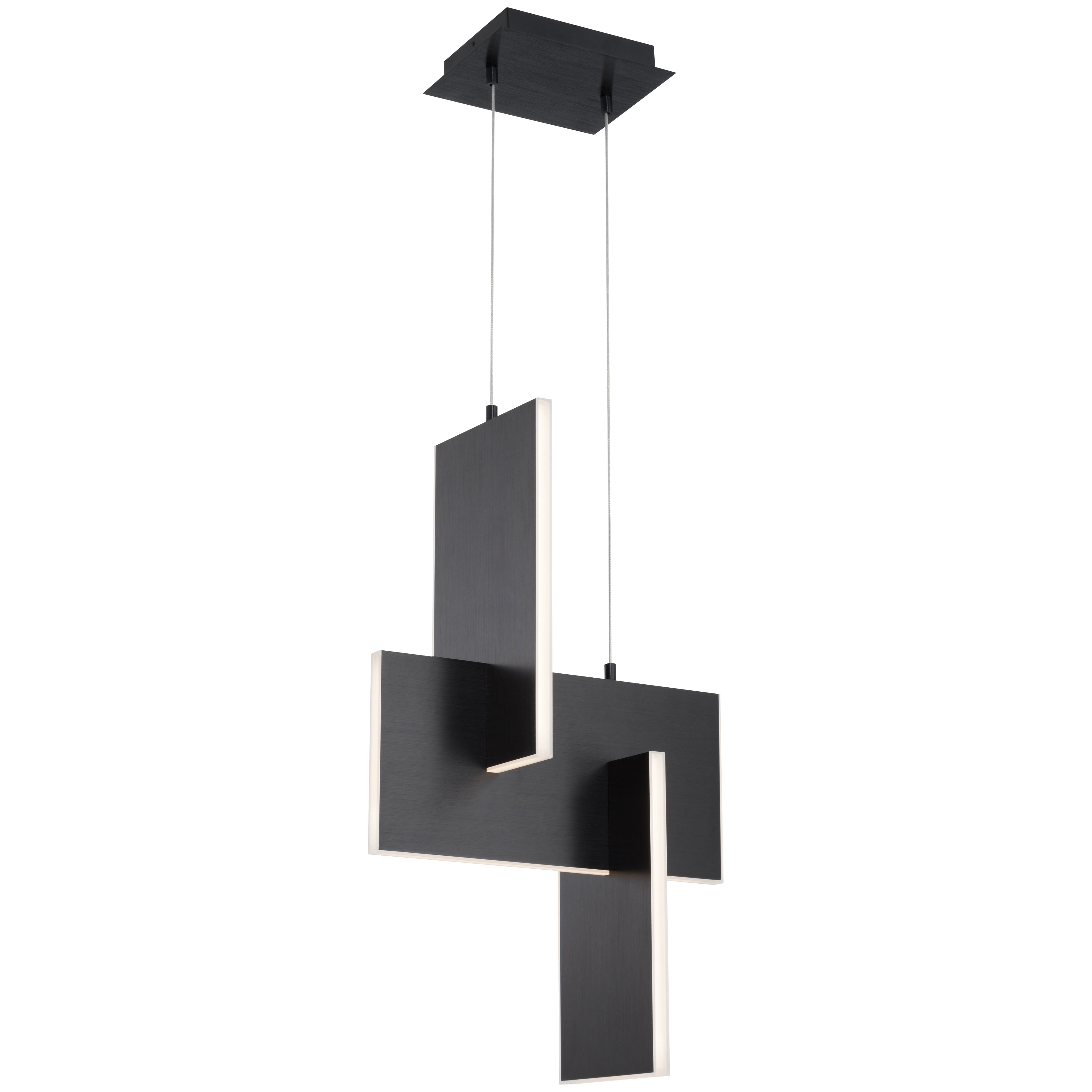 Joinery LED Pendant, Black