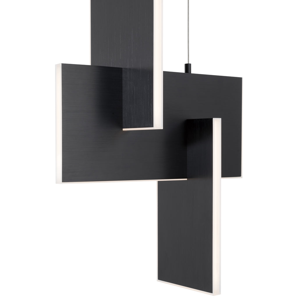 Joinery LED Pendant, Black