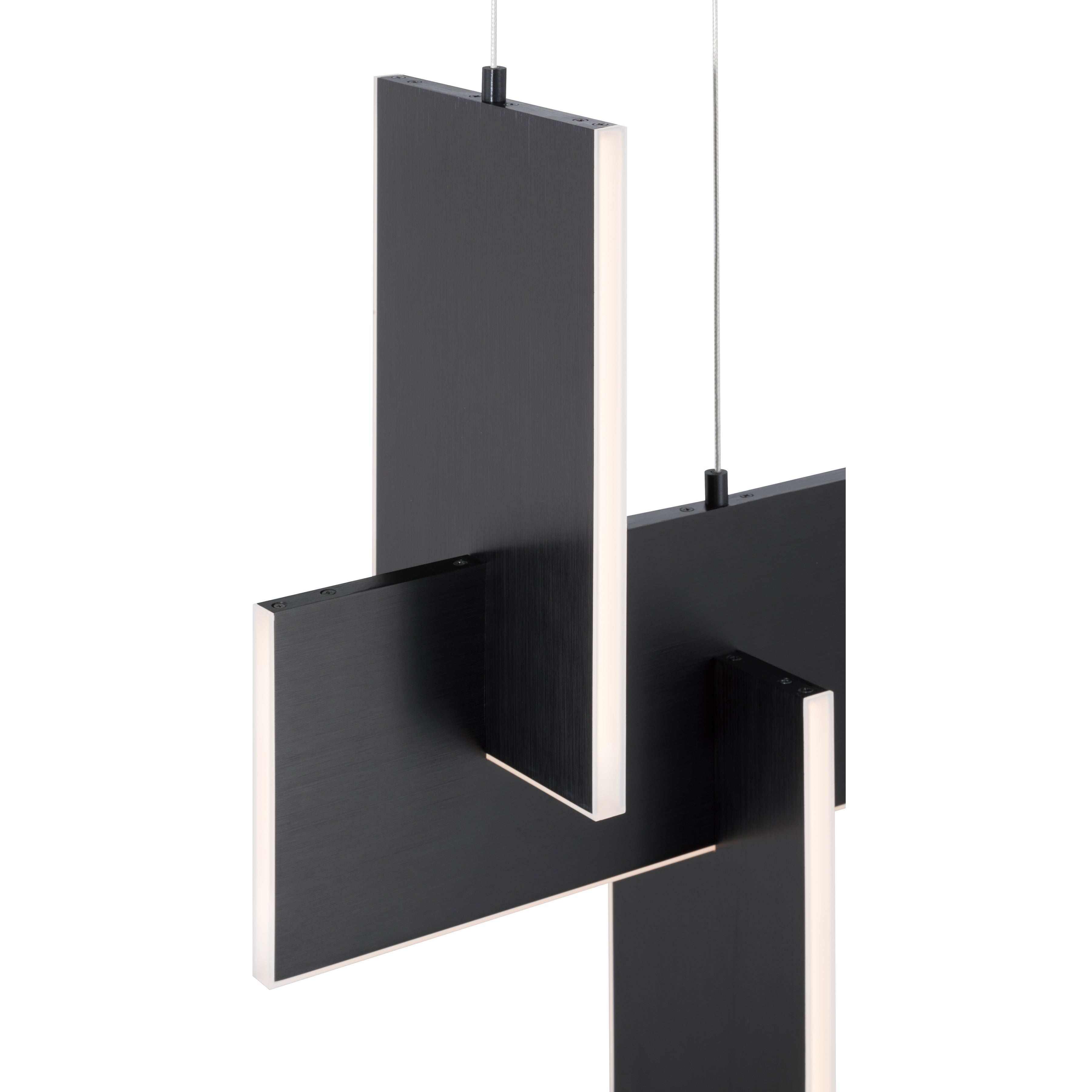 Joinery LED Pendant, Black