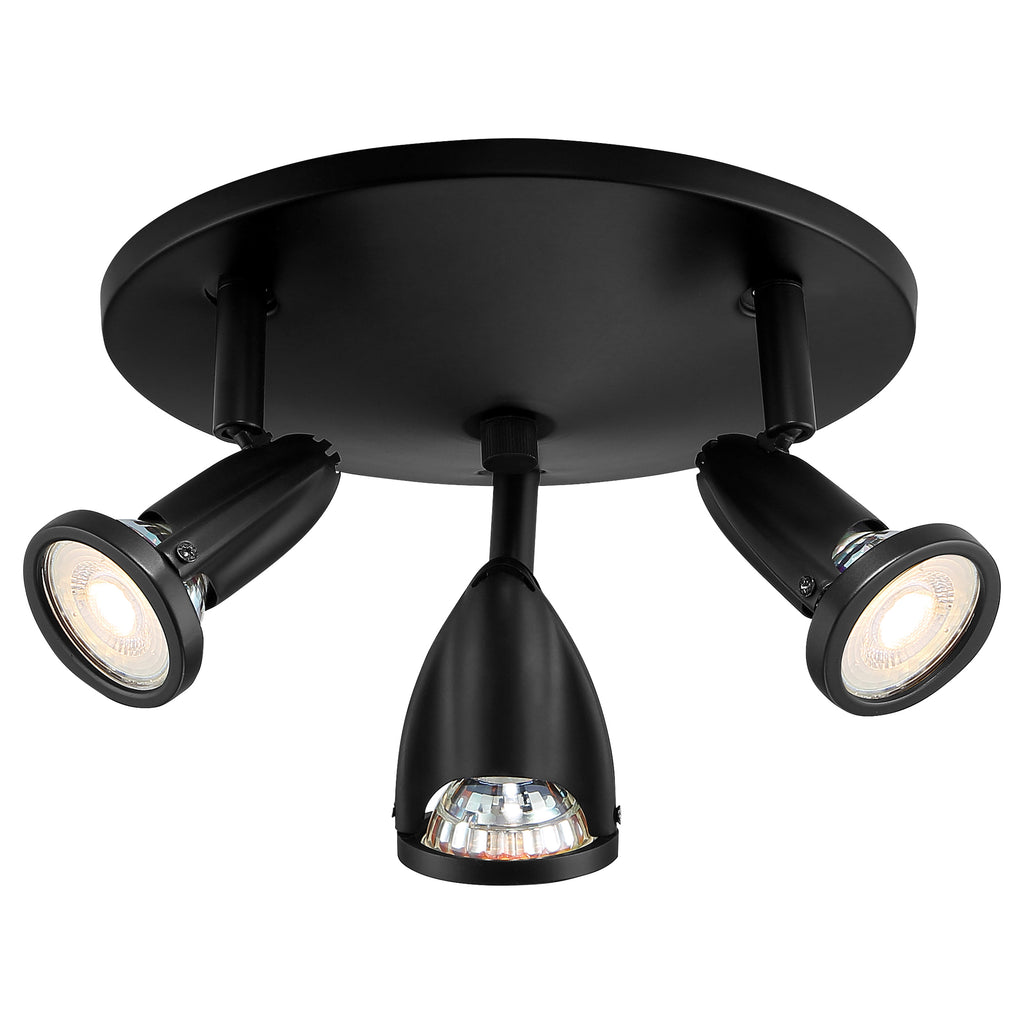 Access Lighting Cobra 3 Light Adjustable LED Flush Mount