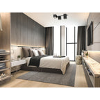 Access Lighting Madrid LED Flush Mount, Matte Black, image 2