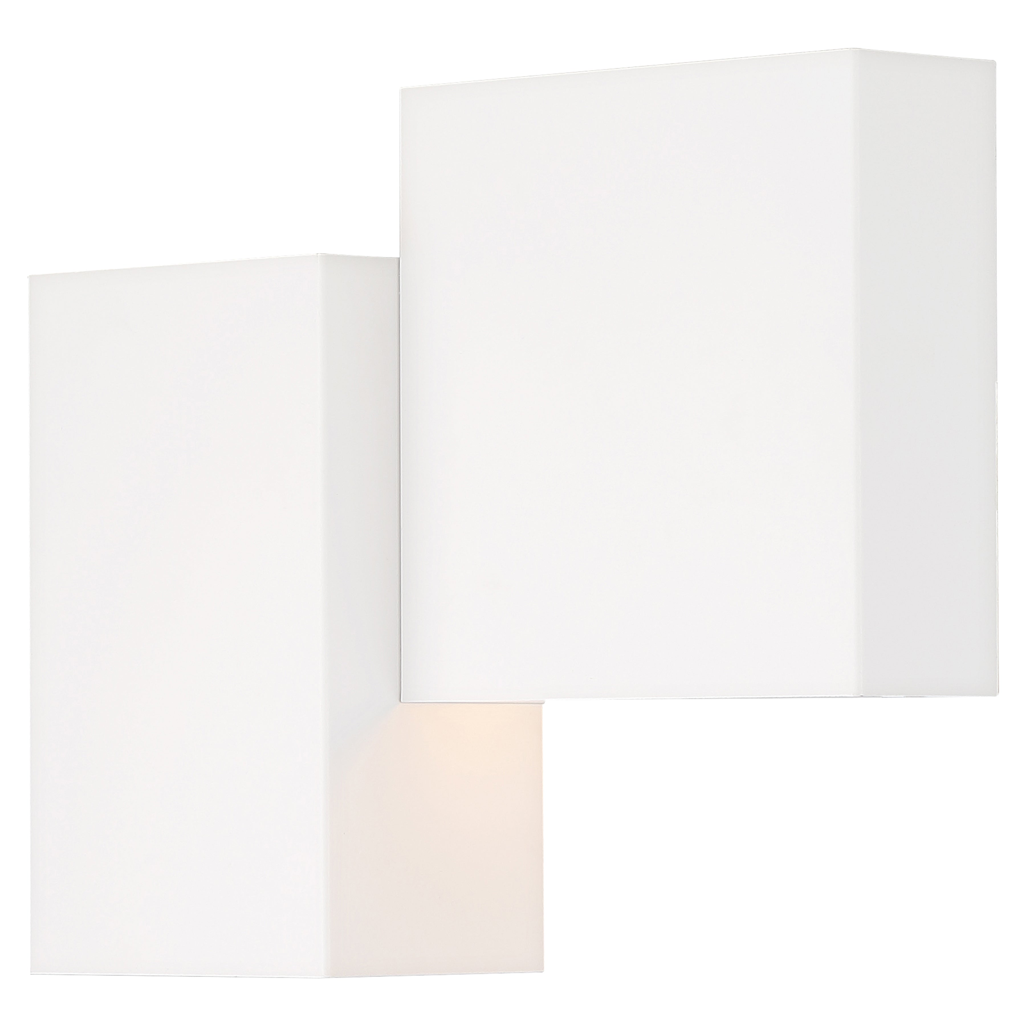 Madrid Bi-Directional LED Wall Sconce, Matte White