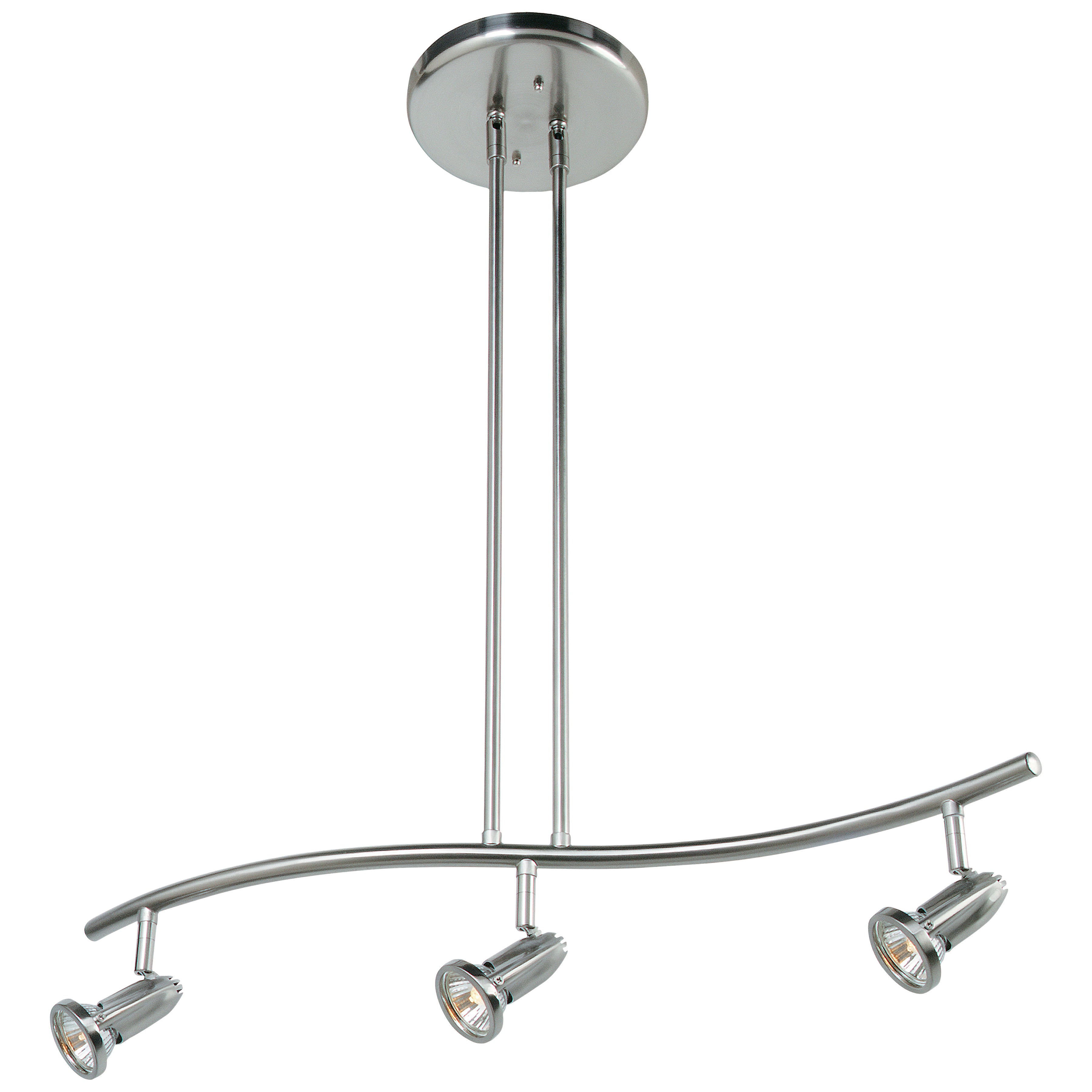 Cobra 3 Light Adjustable Pendant or Semi-Flush