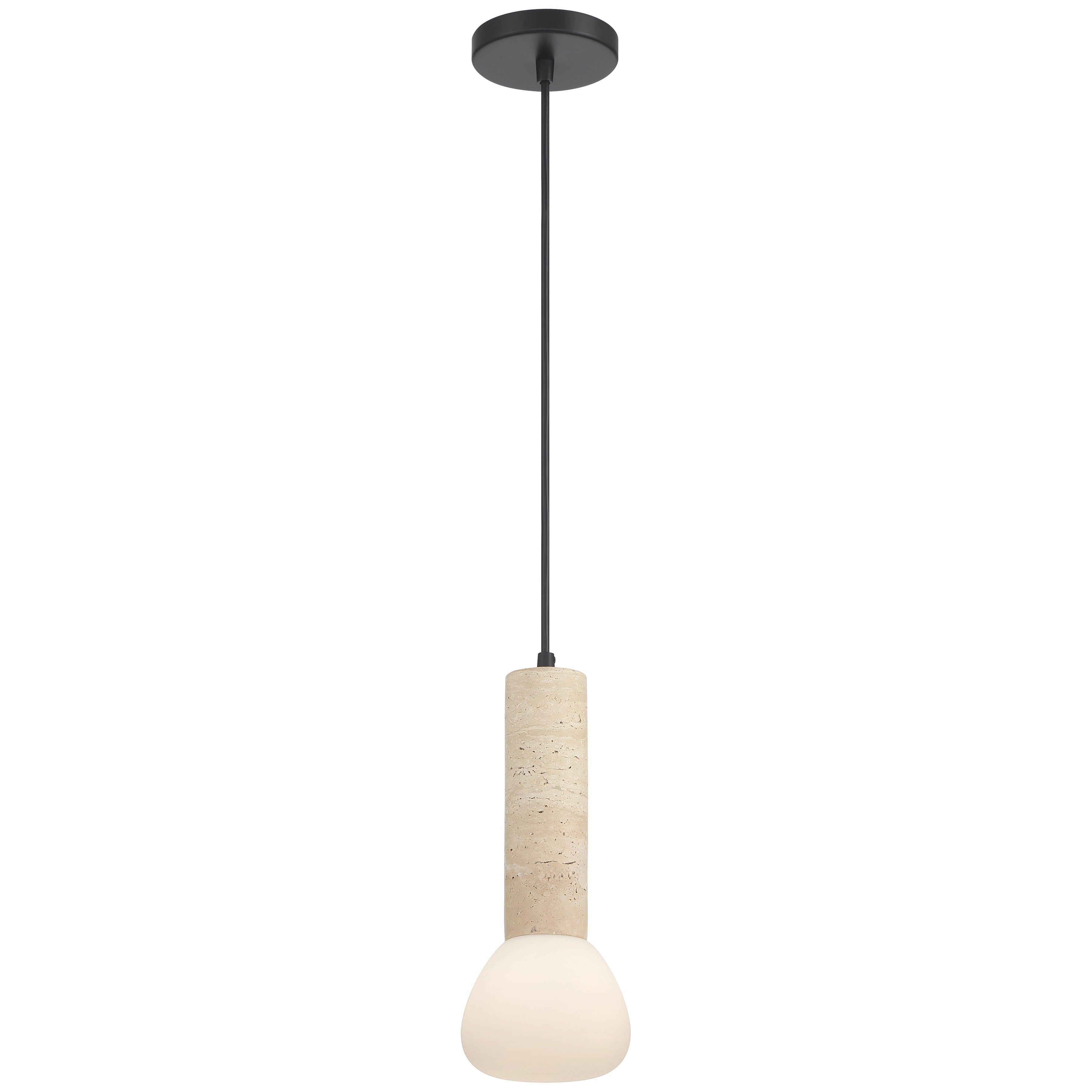 Stone 1 Light Pendant