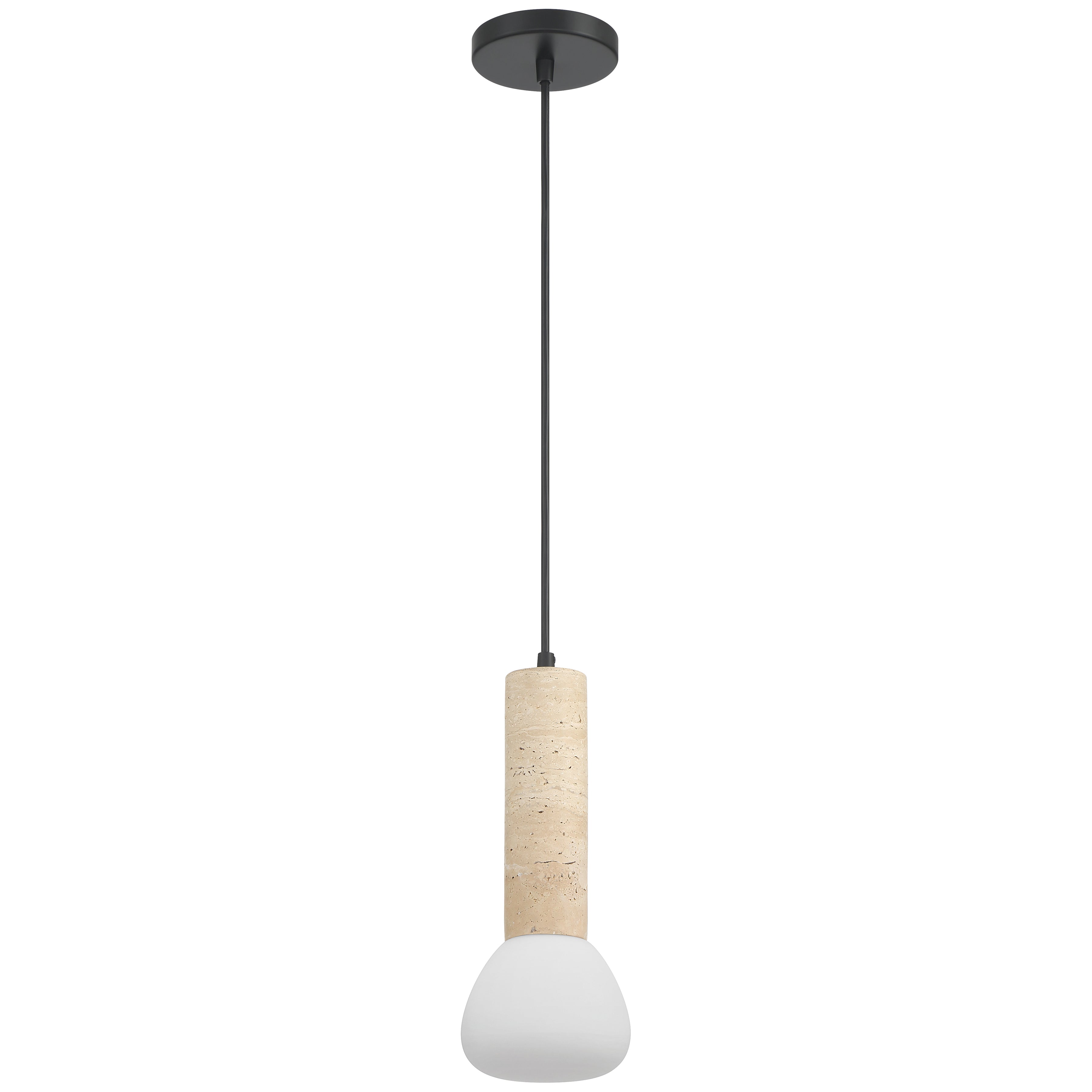 Stone 1 Light Pendant