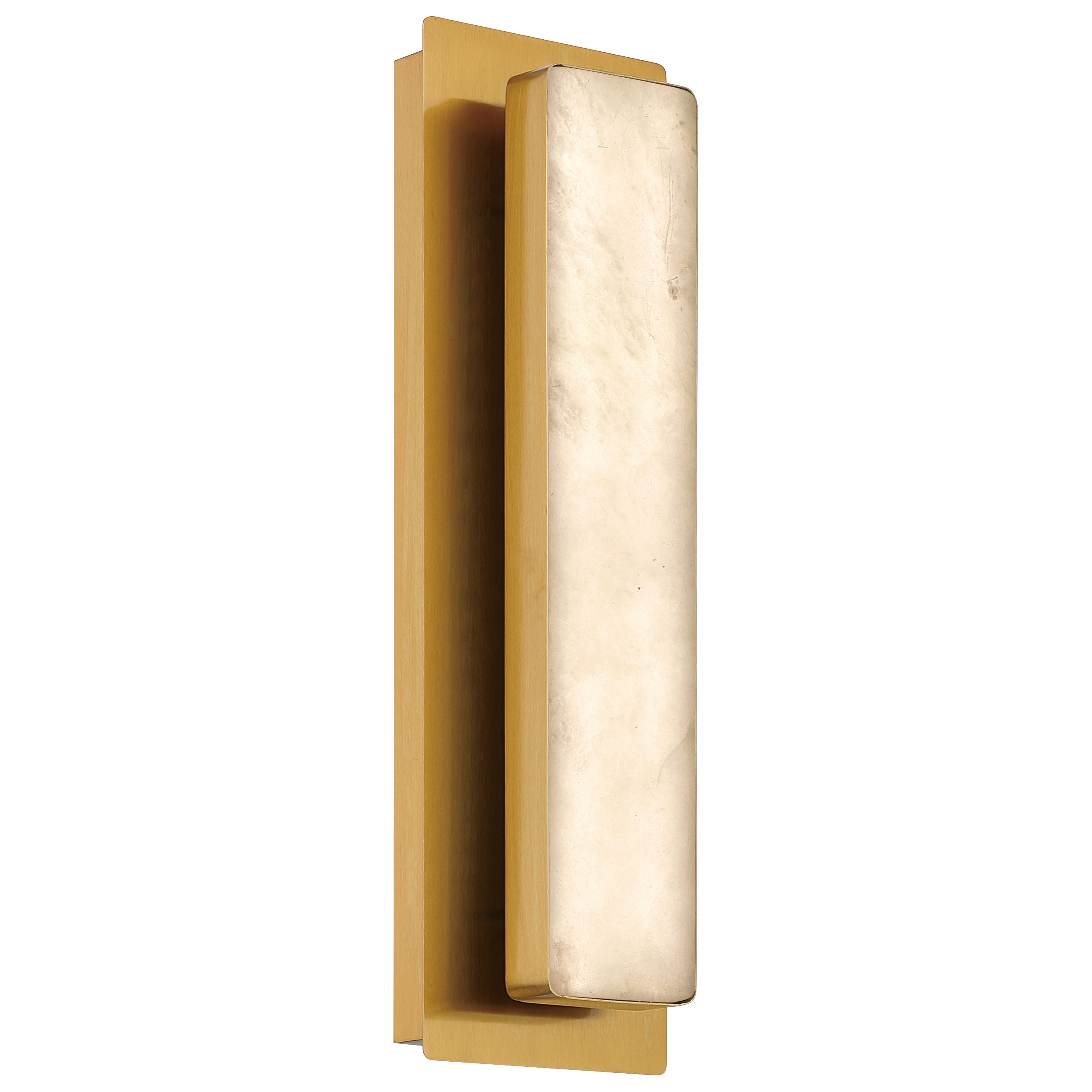 Ada 5CCT LED Wall Sconce, Antique Brushed Brass