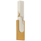 Victoria 5CCT LED Wall Sconce, Antique Brushed Brass