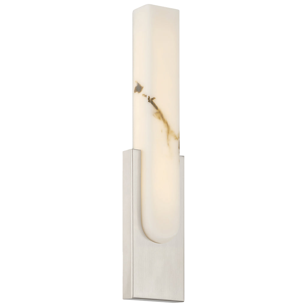 Victoria 5CCT LED Wall Sconce, Brushed Steel