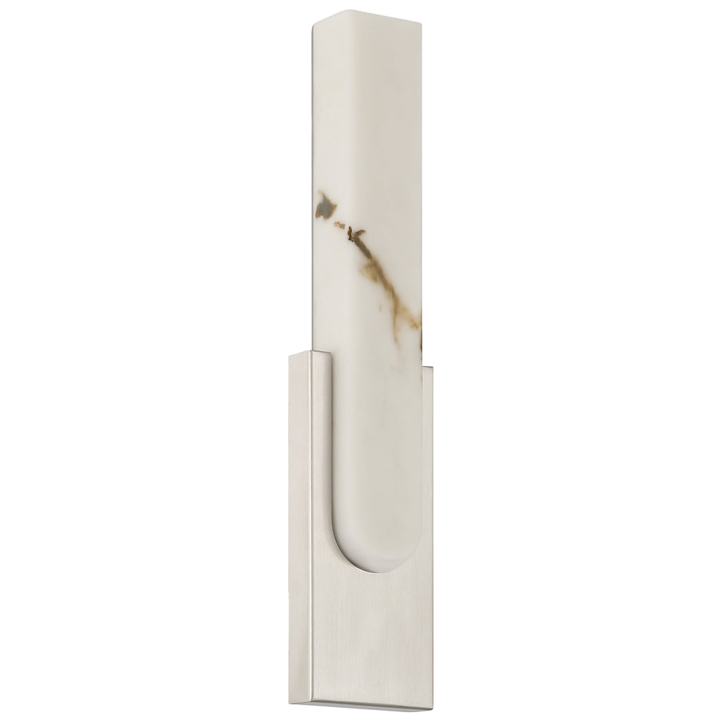 Victoria 5CCT LED Wall Sconce, Brushed Steel