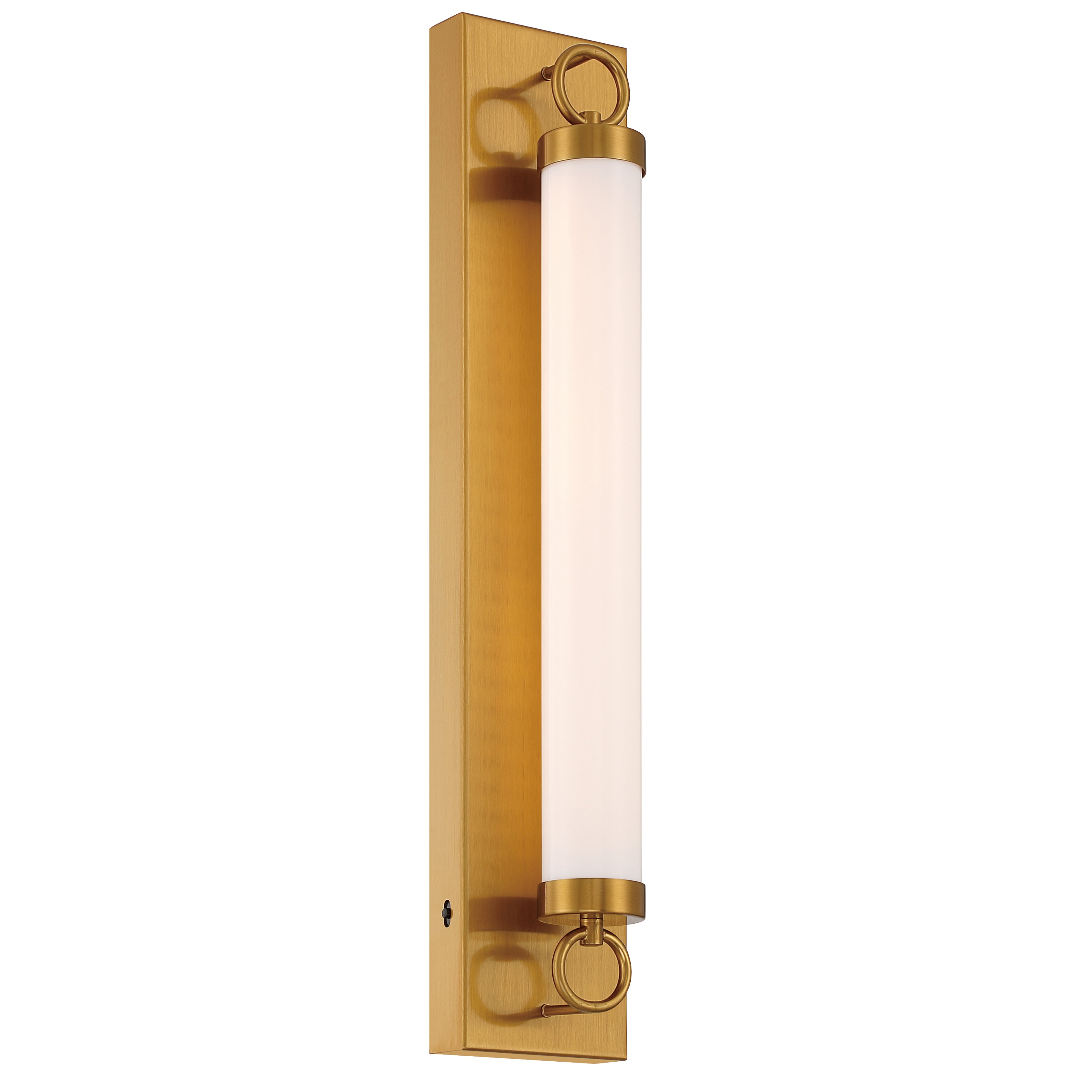 Eliza 5CCT LED Wall Sconce, Antique Brushed Brass